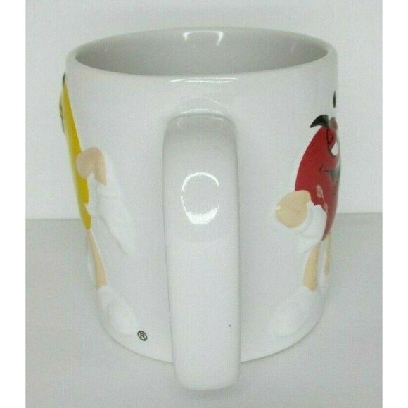 M&M's Coffee Mug Cup 3D Characters Red Blue Yellow Collectible Mars Inc. - Picture 4 of 6
